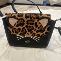 Leopard Kate Spade Purse 