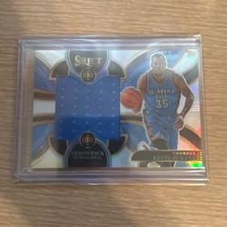KD Game Worn Patch Nba Card 