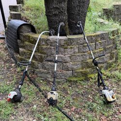 Gas-fueled weed whackers