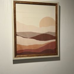 Boho Style Landscape Art