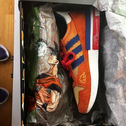 Adidas ZX 500 Dragon Ball Z Son Goku Size 10.5 US Men’s