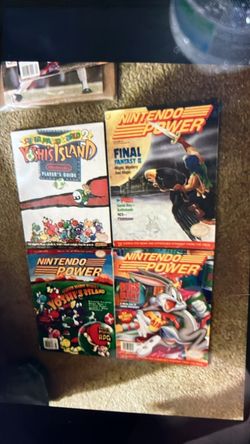 Vintage Game boy power magazines