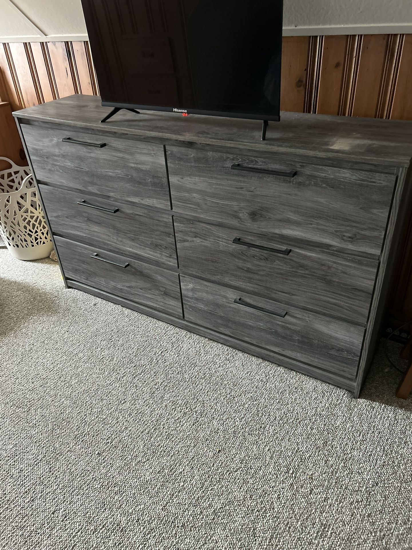 GRAY DRESSER BEDROOM SET