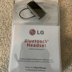 Verizon LBT210Z LG Bluetooth Headset