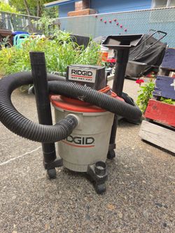 Rigid shop  vac