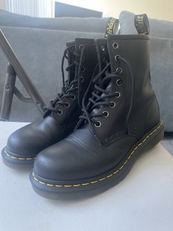 Dr. Martens Smooth Leather Lace Up Boots