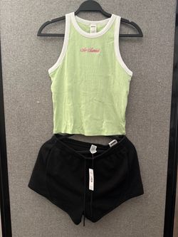 PINK Tank Top and Shorts Set