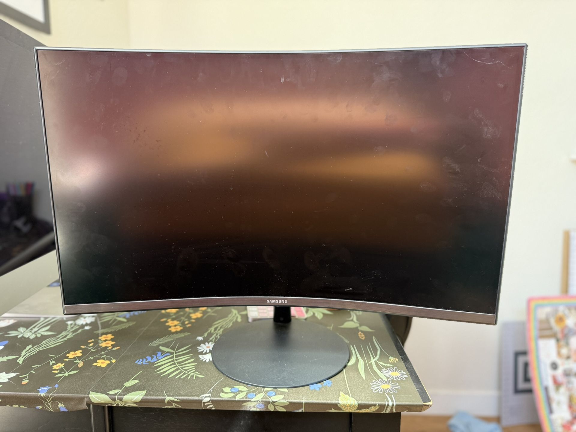 27” Curved Samsung FHD Gaming Work Monitor 