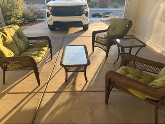 Backyard lounge