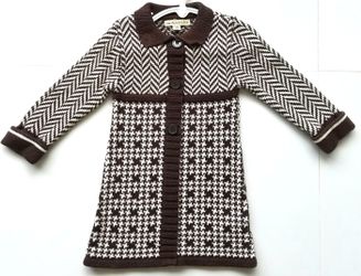The Eagles Eye (brown and white) sweater Size 18 months