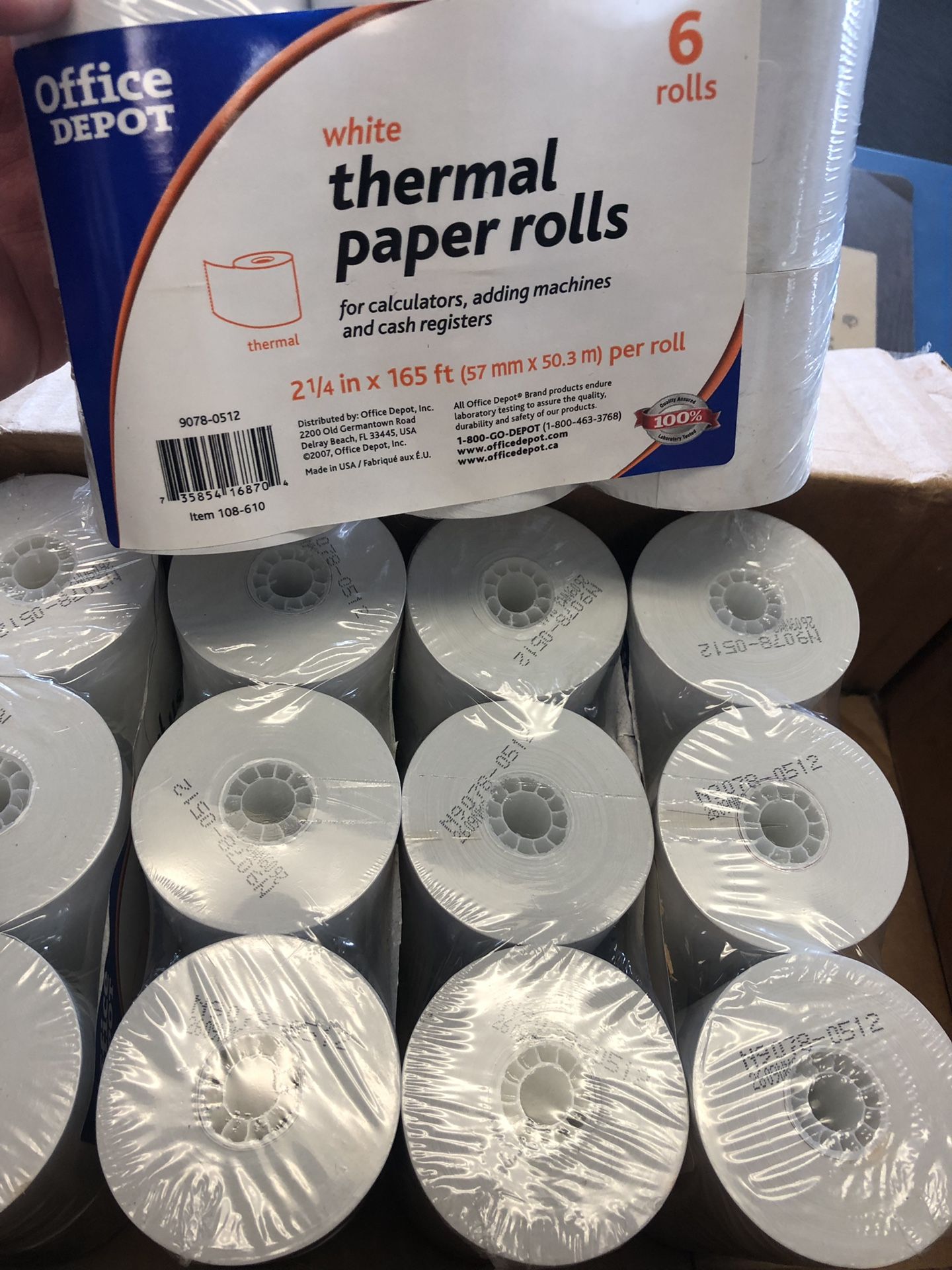 Credit Card Thermal Paper 2 25x165 For Sale In San Jose Ca Offerup
