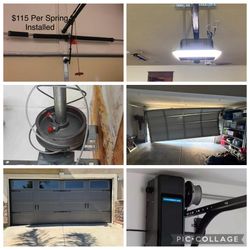 Garage Door & Spring