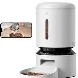 PETLIBRO Automatic Cat Feeder with Camera, 1080P HD Video with Night Vision, 5G WiFi Pet Feeder with 2-Way Audio, Low Food & Blockage Sensor, Motion &