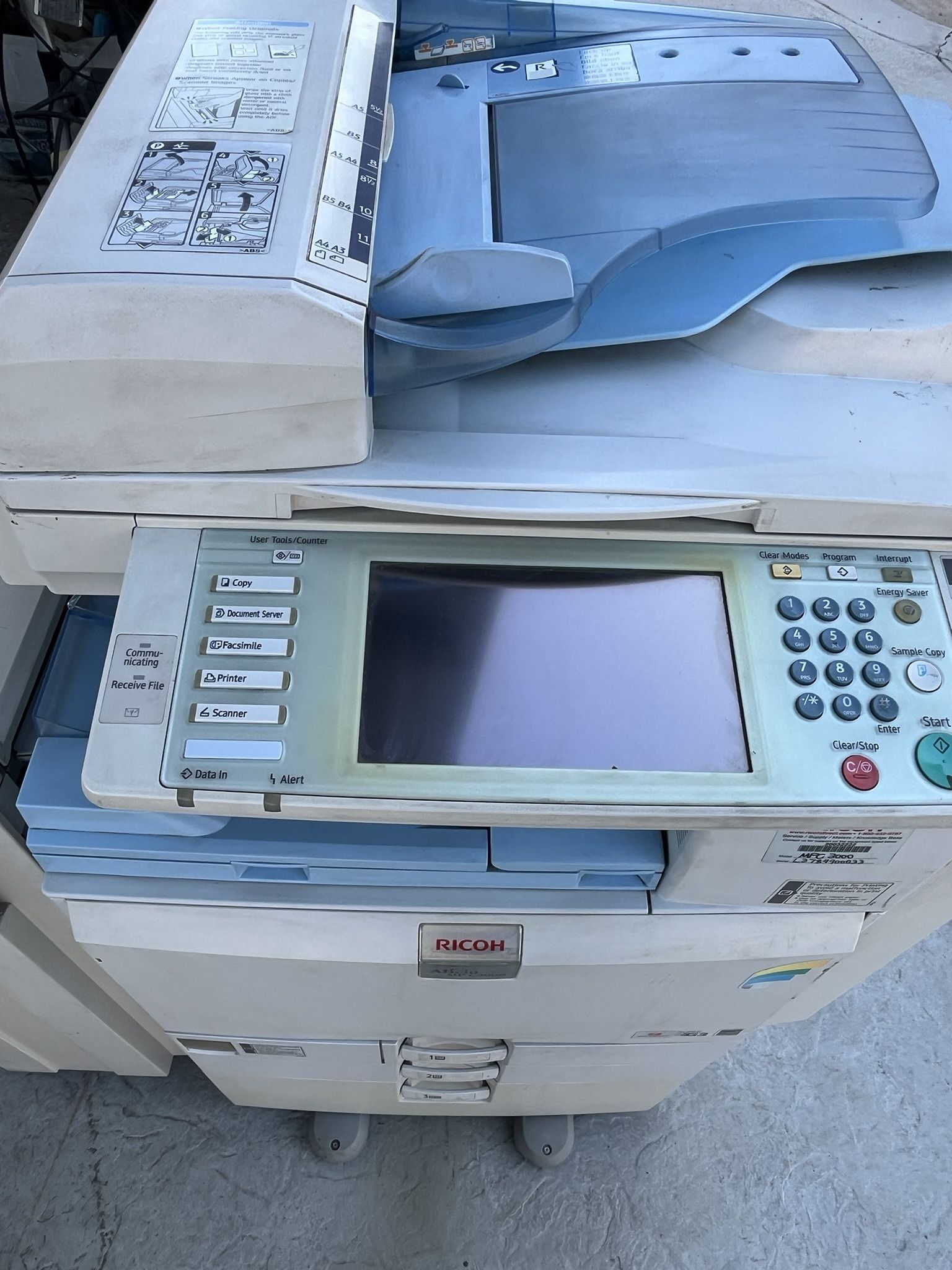 Selling An Older Industrial Printer