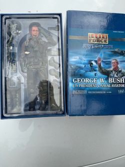 Blue Box Toys Elite Force George W. Bush U.S. President & Naval Aviator 1/6 Figure w/ Box