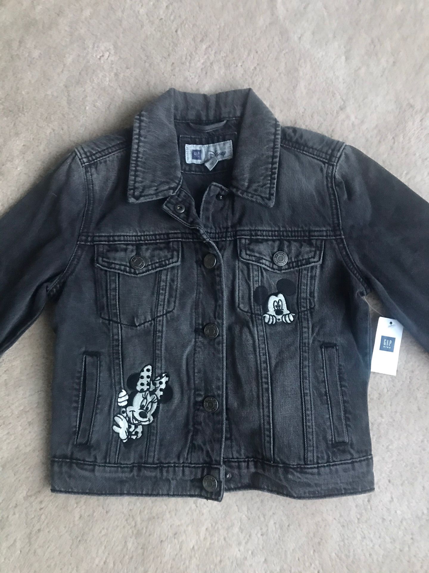 GAP BRAND NEW WITH TAGS DENIM JEANS JACKET COAt Disney Gap Girls