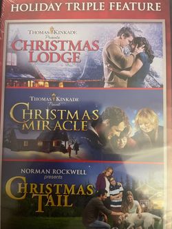 Thomas Kinkade’s HOLIDAY Triple Feature (DVD-2019) NEW!