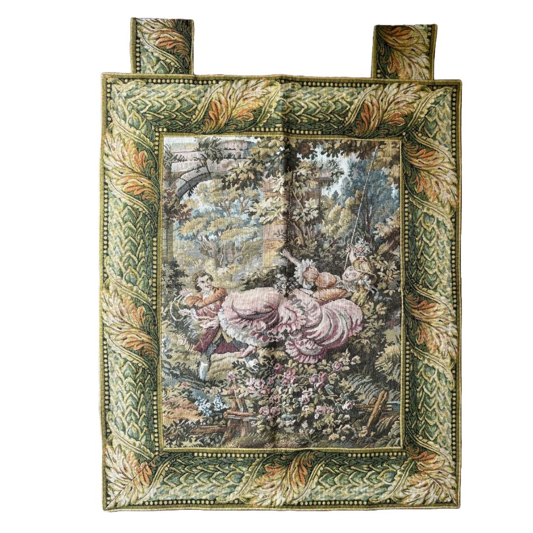Vintage Sea Gull Fine Tapestry/Wall Hanging/Romantic Tapestry/Floral Tapestry/Medieval