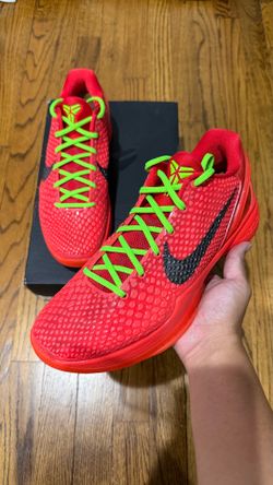 Kobe 6 Reverse Grinch - size 9.5 US