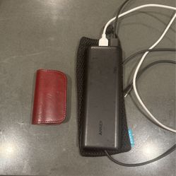 Two Portable Chargers: Anker