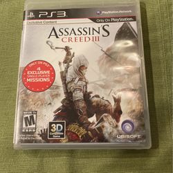 Assassin’s Creed 3 PS3