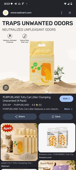 Cat litter