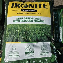 Ironite Mineral  Supplement 1-0-0 . 