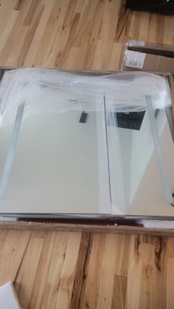 Royale 32 in. x 28 in Lighted Impressions Frameless Recessed LED Mirror Medicine Cabinet in Aluminum

