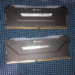 Corsair Vengeance RGB Pro 32gb (2x 16gb) DDR4 @3600Mhz