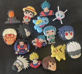 Anime- Croc Charms (16 Pack)