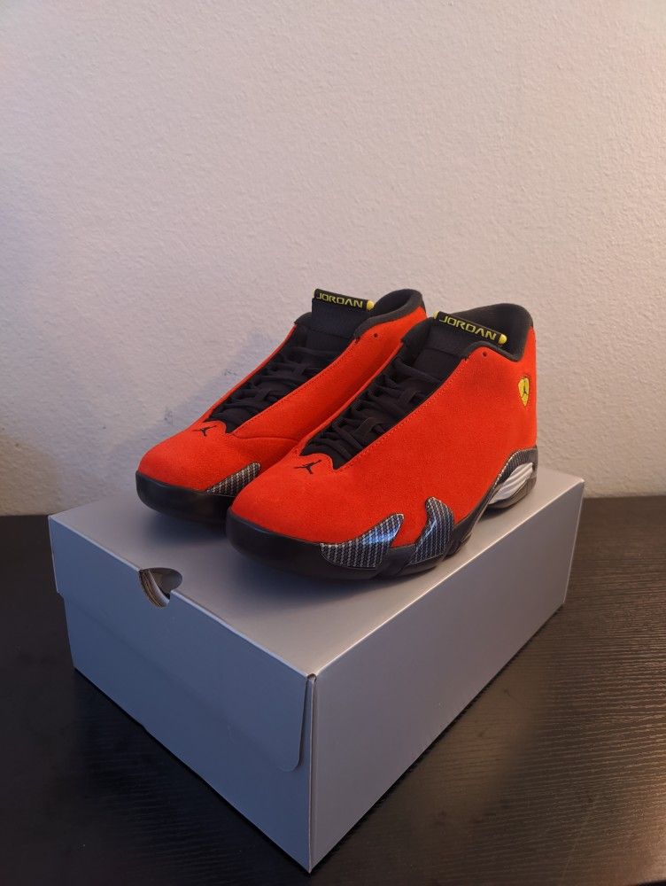 Jordan 14 Ferrari Sz 10.5