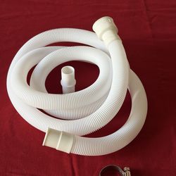 Universal washing machine drain hose extension kit
