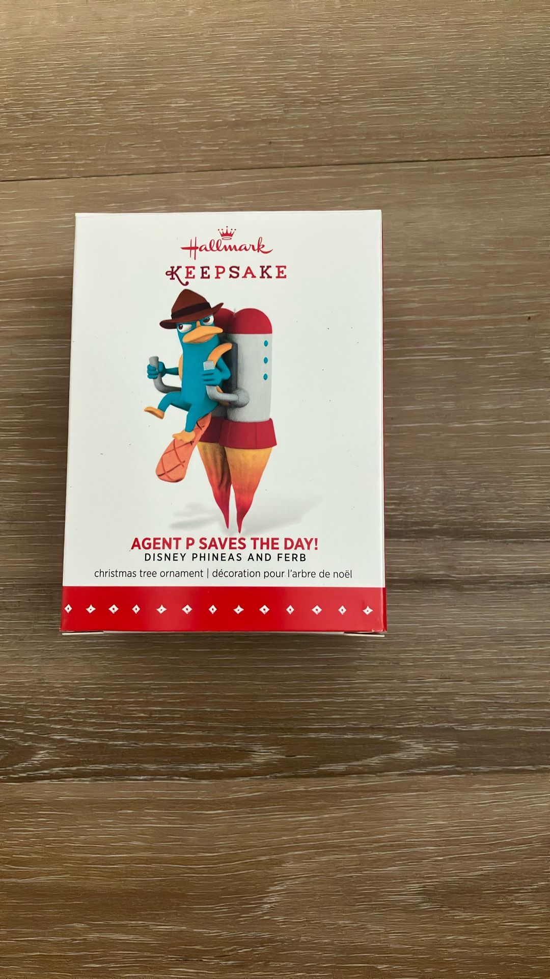 Hallmark Keepsake Phineas And Ferb Agent P Ornament