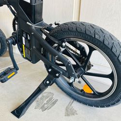 Electric Bike - Pedal Assist - Foldable Folding E-Bike Bicycle - Removable Lithium Battery 