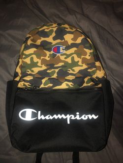 Champion Camo Backpack