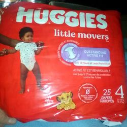Huggies Little Movers Diapers 