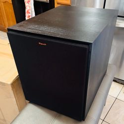 Klipsch (R-120SWi) Wireless Subwoofer System —12” Woofer | 400W Peak Power | Deep Cinematic Bass for Home Theater & Music