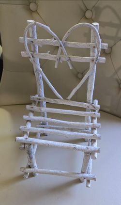 Small wicker doll chair