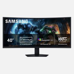 Samsung 40" Odyssey G7 (G75F) curved gaming monitor