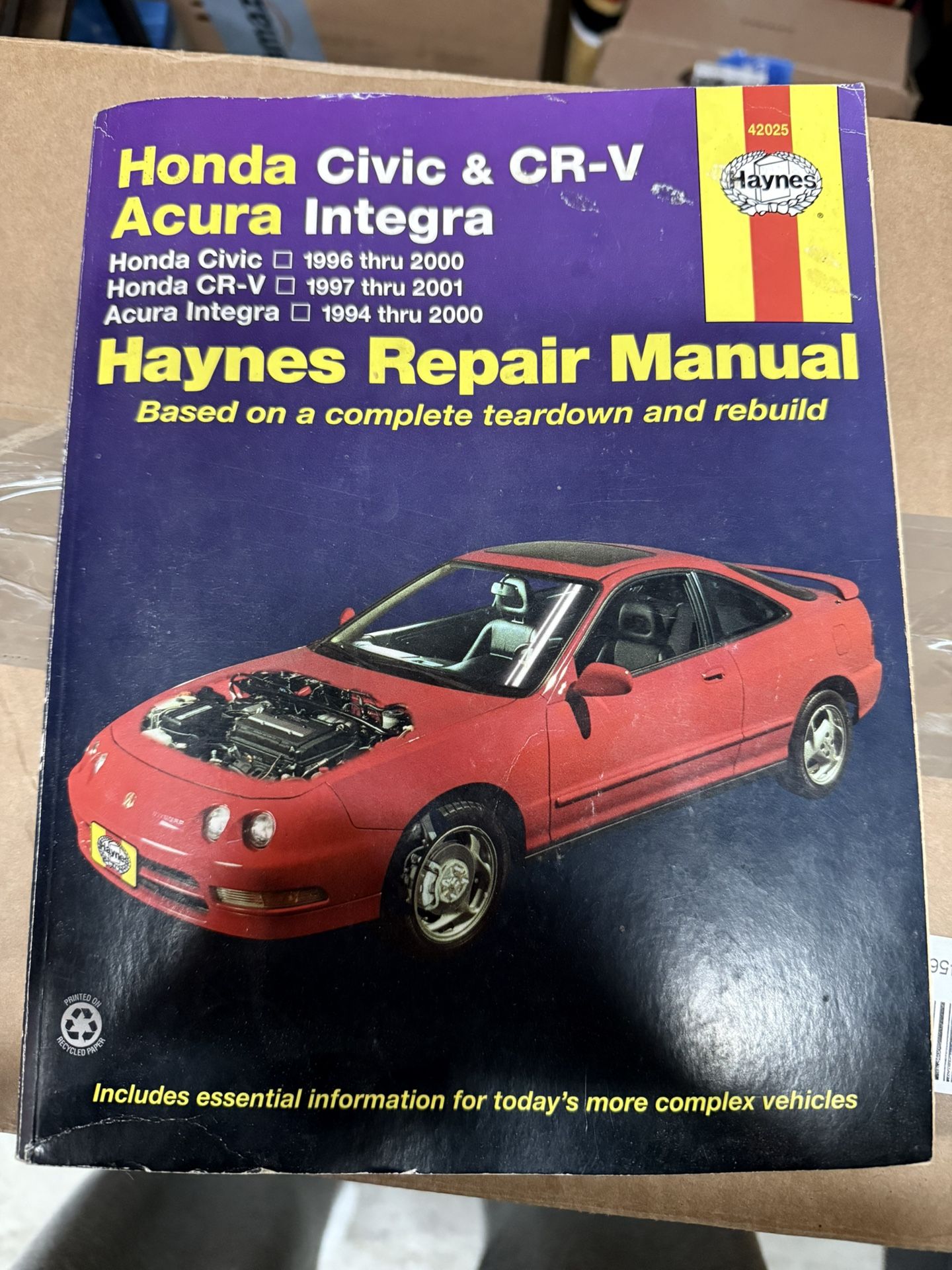 Honda Civic Repair Manuel