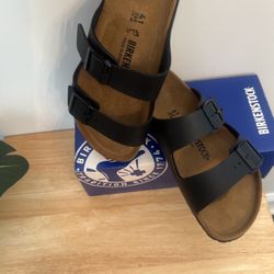Birkenstocks black you in the box size 41