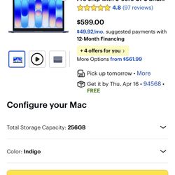 Brand New MacBook Neo Silver Retail $500