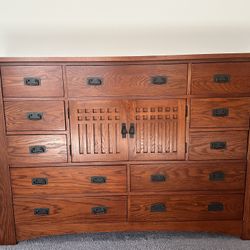 Oak dresser