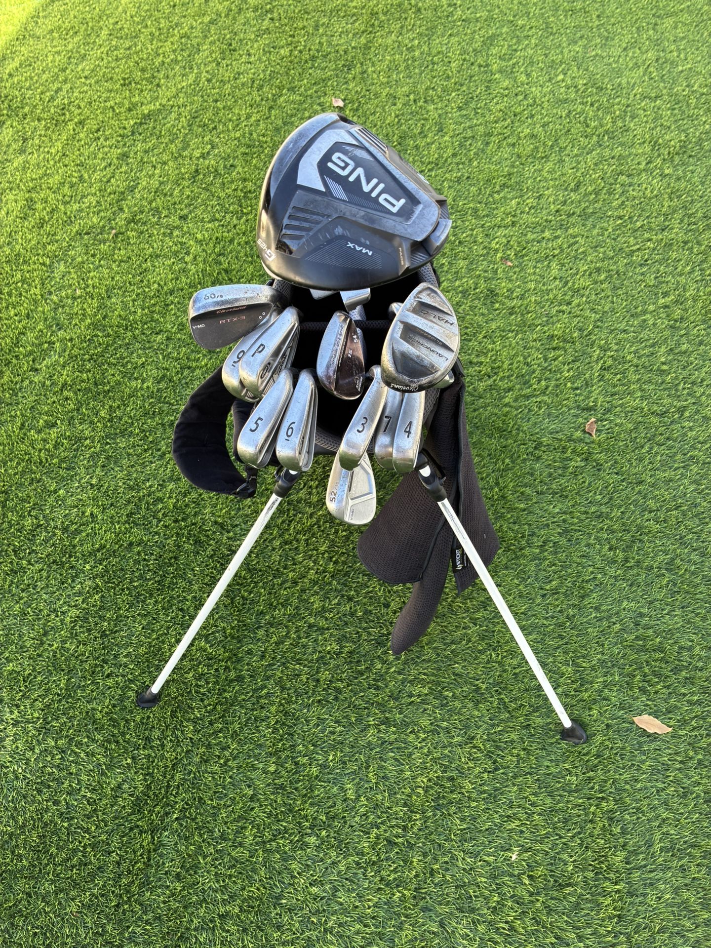 Golf Clubs And Bag
