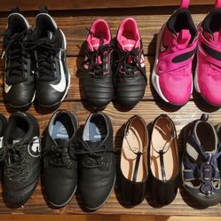 Assorted Kids Cleats & Shoes