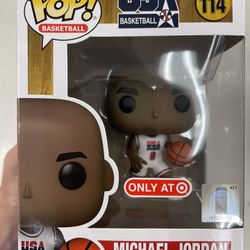 Michael Jordan USA Basketball Olympics Funko POP #114 Target Exclusive