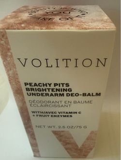 Volition Peachy Pits Brightening Underarm Deo-Balm