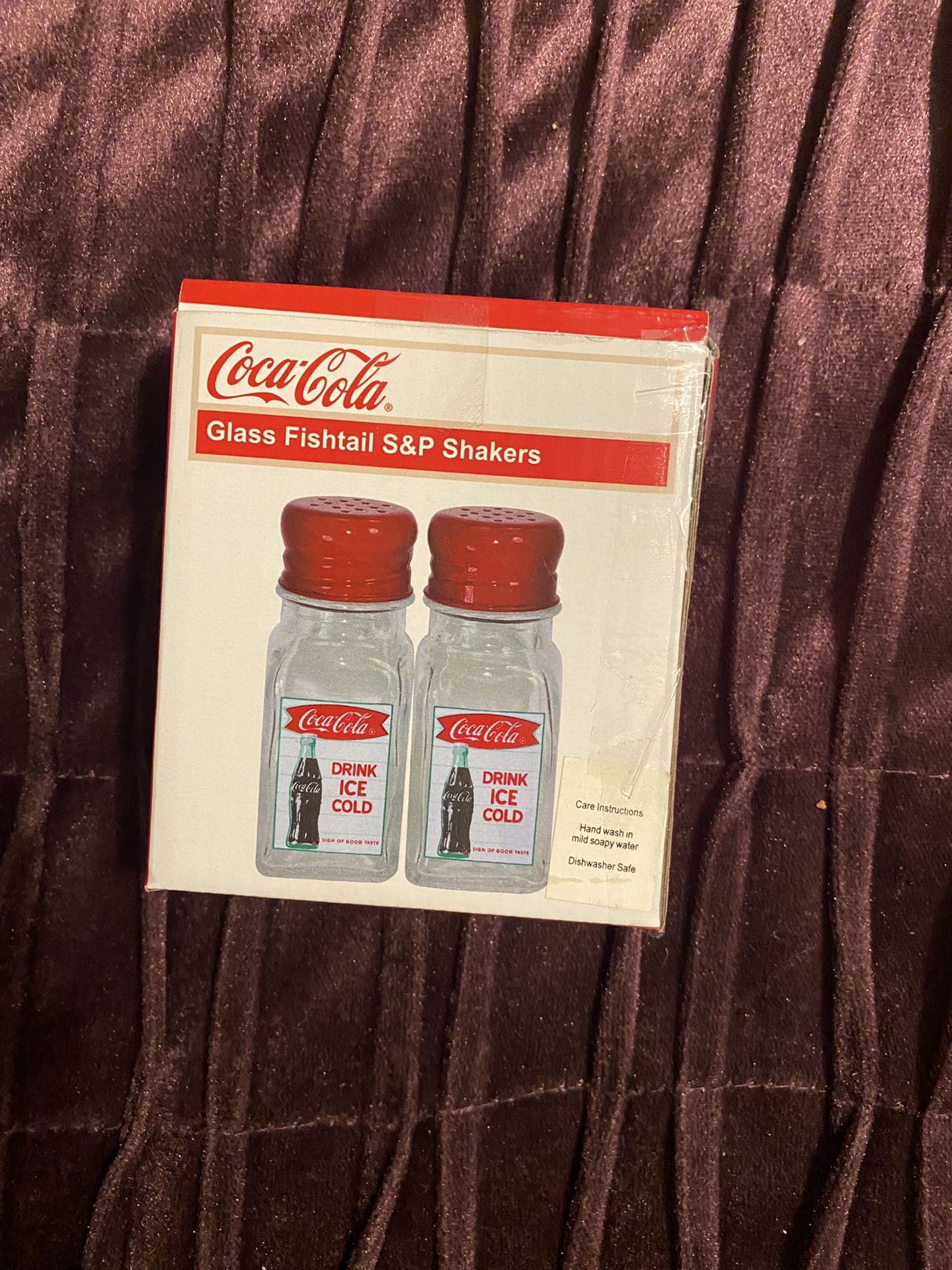 Collectible Coca Cola Salt & Pepper Shakers
