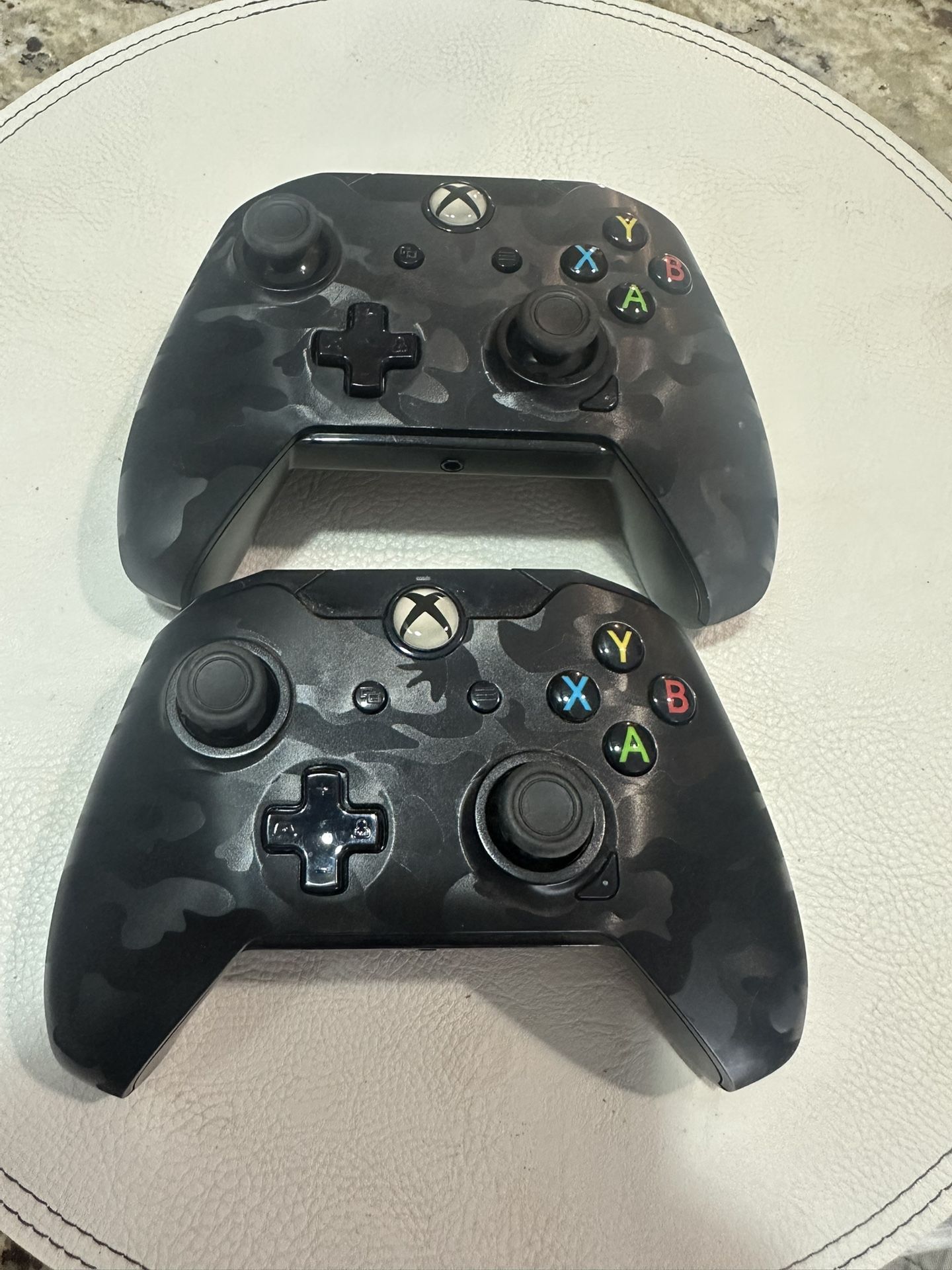 Pair wired controller for xbox one black camo 