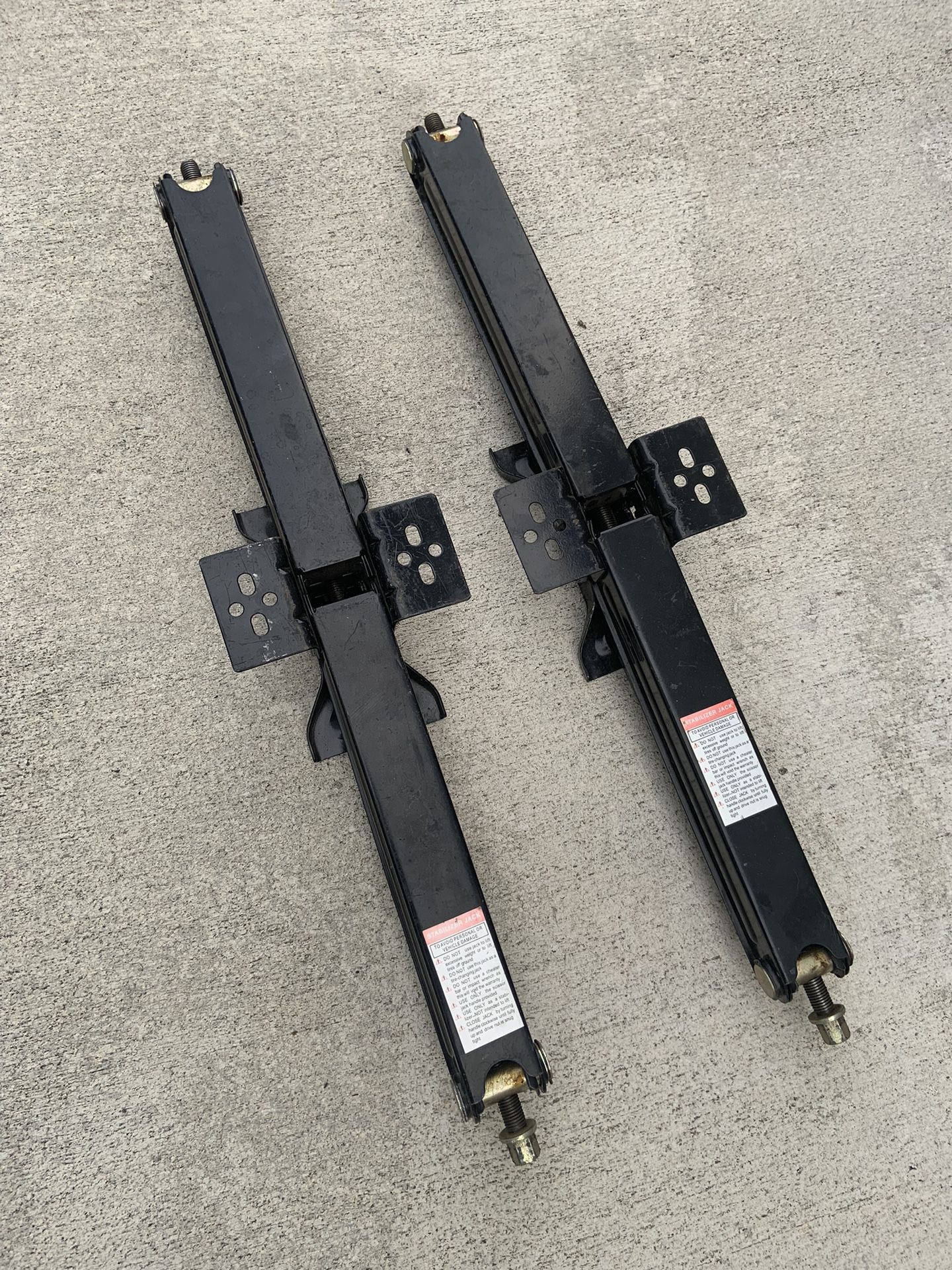 Two Jacks for RV or trailer.